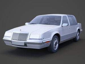 Chrysler Imperial 1989 3D Model