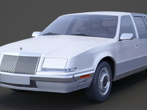 Chrysler Imperial 1989 3D Model