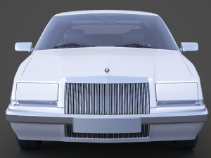 Chrysler Imperial 1989 3D Model