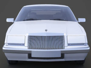 Chrysler Imperial 1989 3D Model