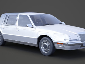 Chrysler Imperial 1989 3D Model
