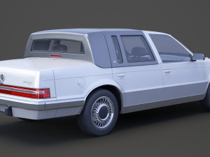 Chrysler Imperial 1989 3D Model