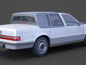 Chrysler Imperial 1989 3D Model