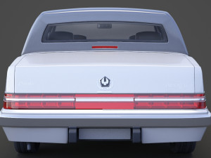 Chrysler Imperial 1989 3D Model