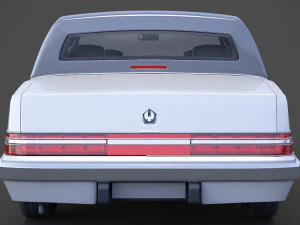 Chrysler Imperial 1989 3D Model