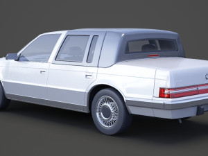 Chrysler Imperial 1989 3D Model
