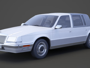 Chrysler Imperial 1989 3D Model