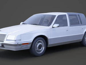 Chrysler Imperial 1989 3D Model