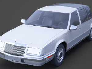 Chrysler Imperial 1989 3D Model