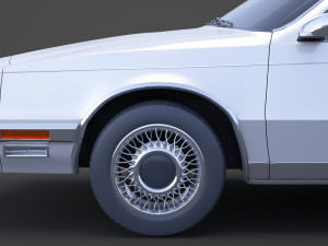 Chrysler Imperial 1989 3D Model