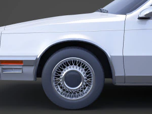 Chrysler Imperial 1989 3D Model