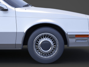 Chrysler Imperial 1989 3D Model