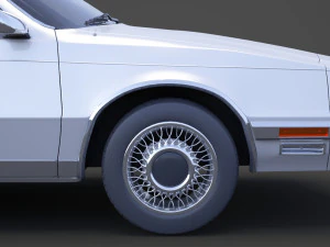 Chrysler Imperial 1989 3D Model