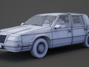 Chrysler Imperial 1989 3D Model