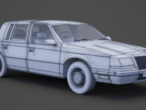 Chrysler Imperial 1989 3D Model