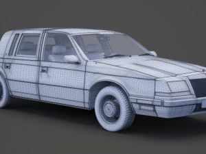 Chrysler Imperial 1989 3D Model