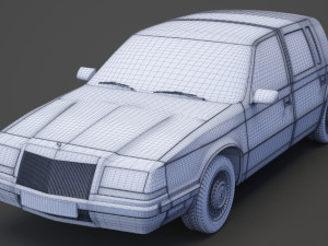 Chrysler Imperial 1989 3D Model