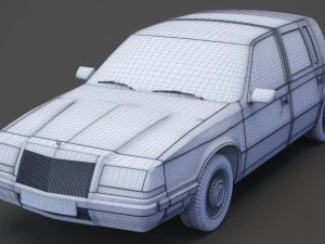 Chrysler Imperial 1989 3D Model