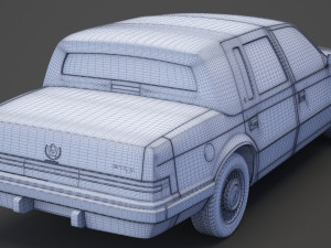 Chrysler Imperial 1989 3D Model