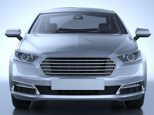 Generic American Car 01 Modelo 3D