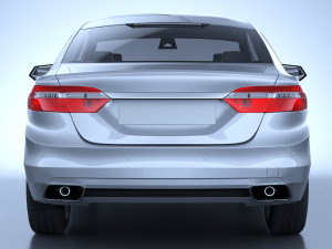 Generic American Car 01 Modelo 3D