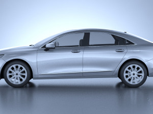Generic American Car 01 Modelo 3D