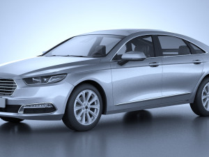 Generic American Car 01 Modelo 3D