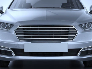 Generic American Car 01 3D Model