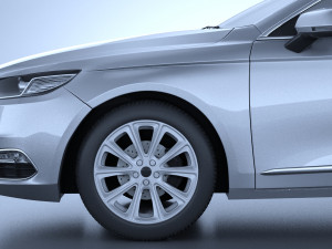 Generic American Car 01 Modelo 3D