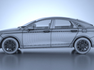 Generic American Car 01 Modelo 3D