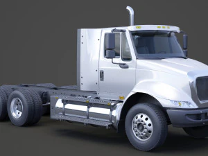 Caterpillar American Truck 01 3D Model