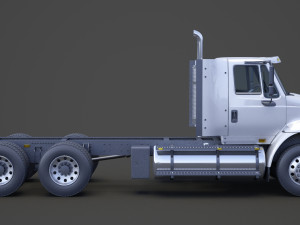 Caterpillar American Truck 01 Modello 3D