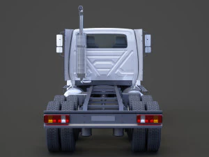 Caterpillar American Truck 01 3D Model