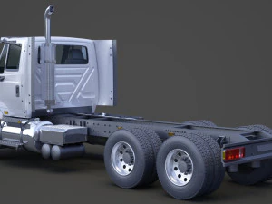 Caterpillar American Truck 01 3D Model