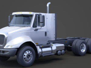 Caterpillar American Truck 01 3D Model