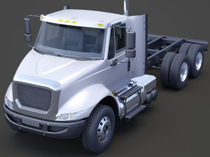Caterpillar American Truck 01 Modello 3D