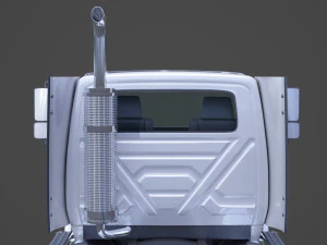 Caterpillar American Truck 01 3D Model