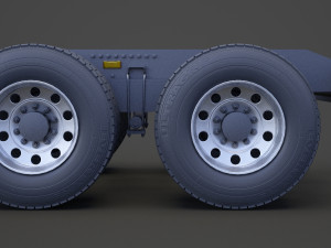 Caterpillar American Truck 01 Modello 3D