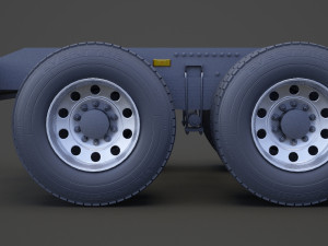 Caterpillar American Truck 01 Modello 3D