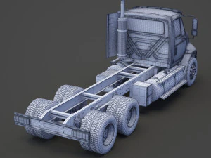 Caterpillar American Truck 01 3D Model