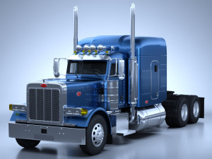 Peterbilt 379 Truck 1987 3D Model