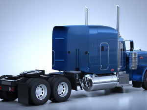 Peterbilt 379 Truck 1987 Modelo 3D