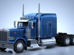 Peterbilt 379 Truck 1987 Modelo 3D