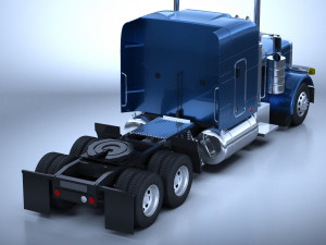 Peterbilt 379 Truck 1987 Modelo 3D