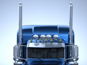 Peterbilt 379 Truck 1987 Modelo 3D