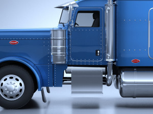 Peterbilt 379 Truck 1987 Modelo 3D