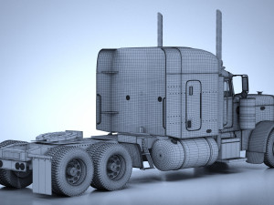 Peterbilt 379 Truck 1987 Modelo 3D