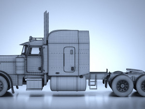 Peterbilt 379 Truck 1987 Modelo 3D