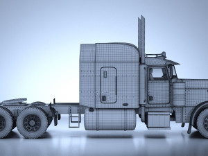 Peterbilt 379 Truck 1987 Modelo 3D