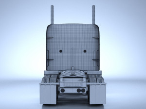 Peterbilt 379 Truck 1987 Modelo 3D